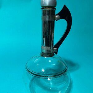 Vintage 1950s Pyrex Carafe | Mid-Century Modern Glass Pitcher (1L)